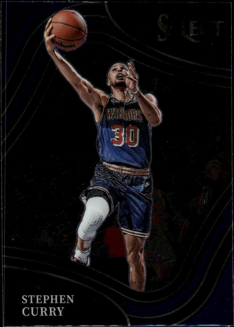 2021-22 Panini Select #263 Stephen Curry Blue (Retail Base)