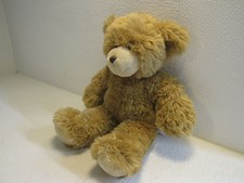 BABW Plush Bear Build-A-Bear Tan PA9859 Polyester Fiber Polypropylene Pellets