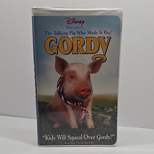 Gordy VHS Walt Disney Clamshell