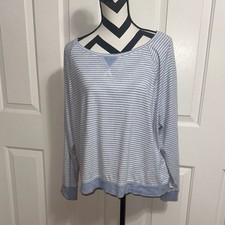 Haven Well Within Striped Blue Women's Top