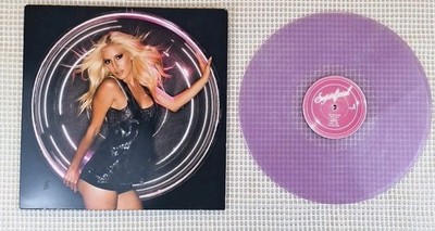 Heidi Montag Superficial Record Album Clear Purple Vinyl Bleach Records w Insert
