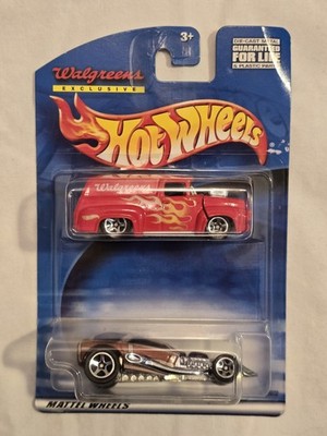 2000 Hot Wheels Walgreens Exclusive '56 Ford & Surf Crate 2-Pack