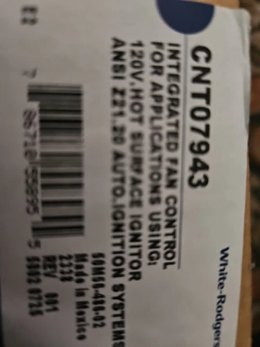 Trane Oem Control Board  Cnt07943