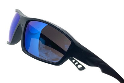 Men Rectangular Wraparound Sunglasses UV400 protection blocks 99.9% UVA Safety