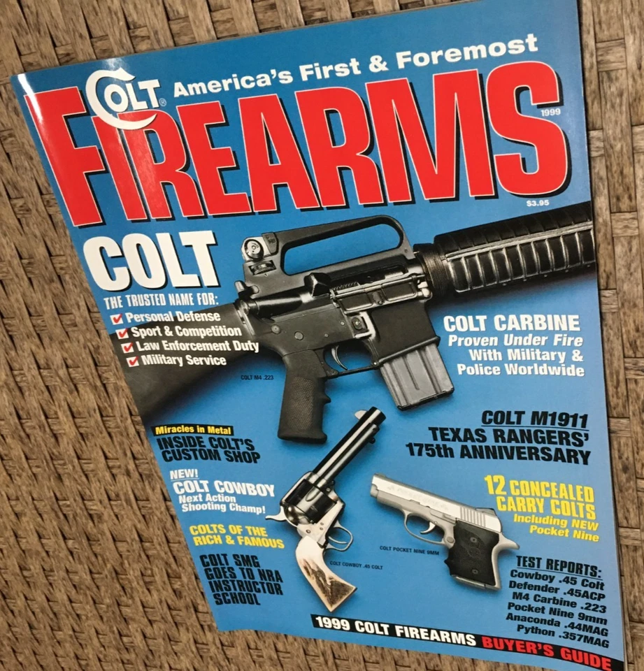 Colt Firearms Buyer's Guide 1999 100 Pages of COLT Information - Image 2 of 4