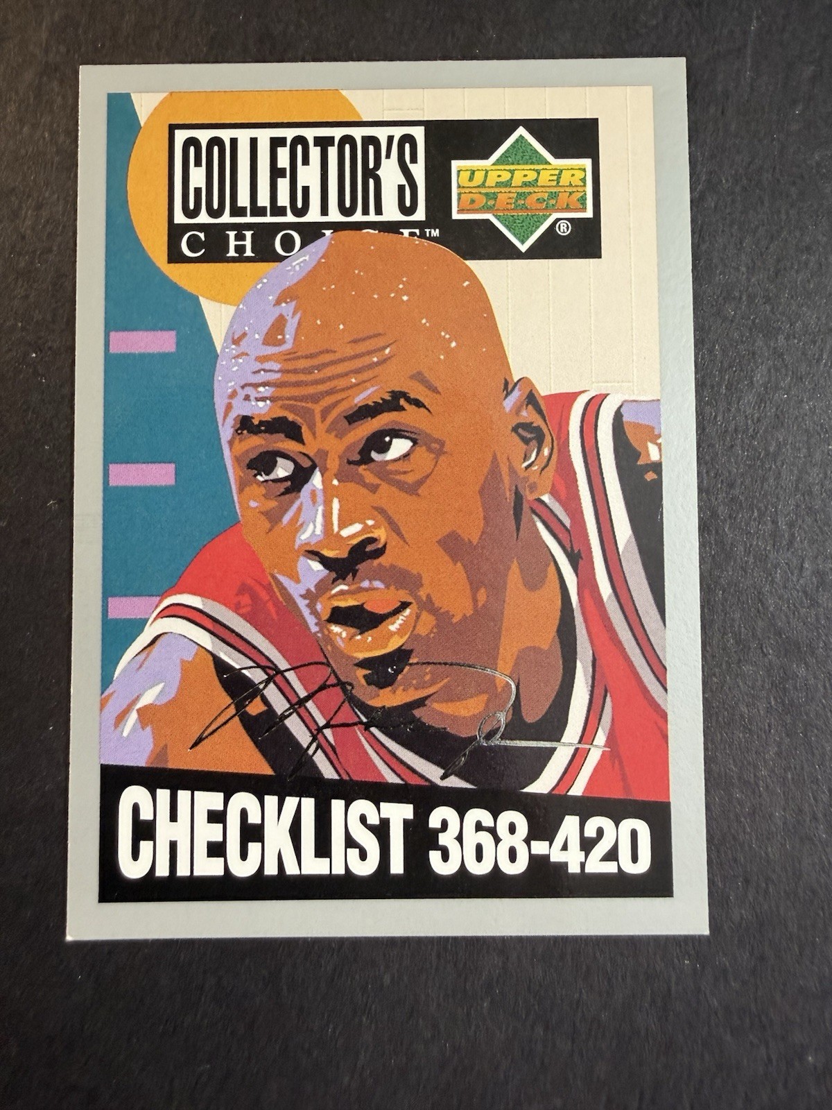 1994-95 Collector's Choice #420 Michael Jordan CL Silver Signature Insert