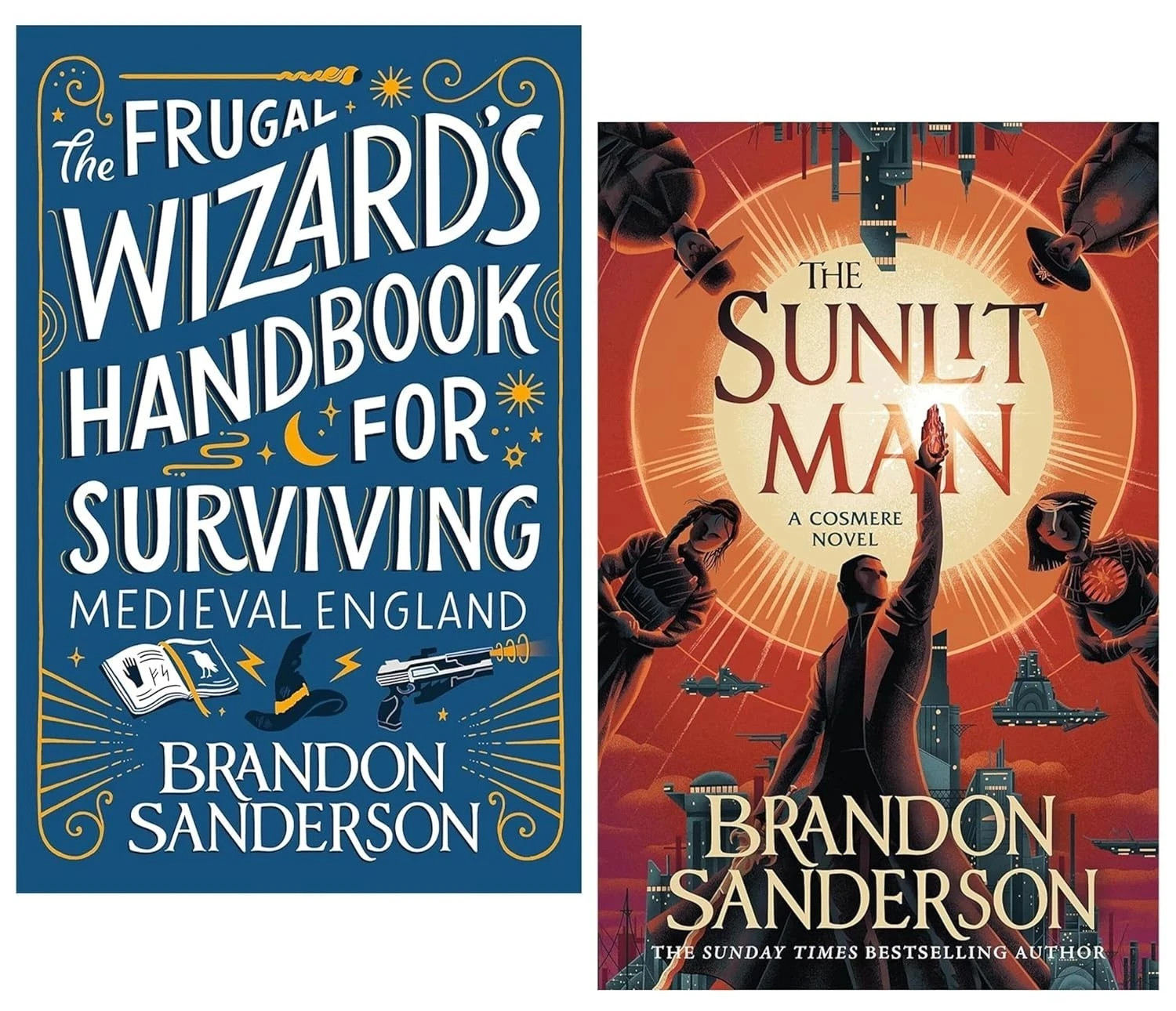 Brandon Sanderson Unisex Secret Projects Series 2 Books Set By Brandon Sanderson( Frugal Wizard’s Handbook & Sunlit Man) - Image 3