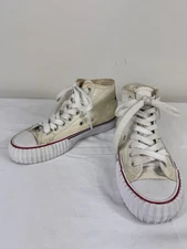 PF Flyers Center Hi Canvas Safari Beige Sneakers  M Size 4 W Size 5.5
