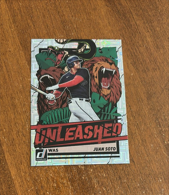 Juan Soto 2021 Panini Donruss Unleashed Vector UNL14 Nationals Mets Padres