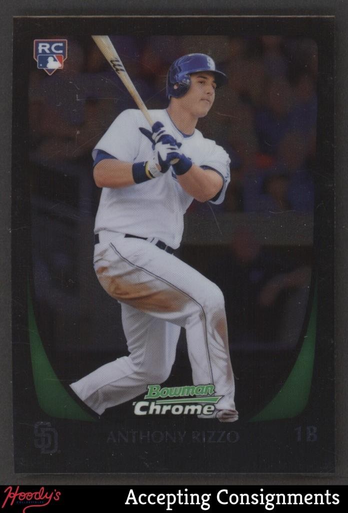 2011 Bowman Chrome Draft #70 Anthony Rizzo RC Rookie PADRES