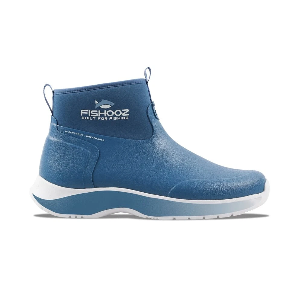 Fishooz DryRun Ankle Blue Waterproof Fishing Boots