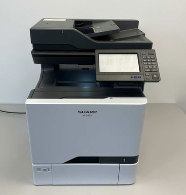 SHARP MX-C407F Laser Farbdrucker, Scanner, Kopierer, Fax, nur 3.113 Seiten !!!