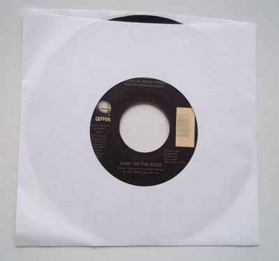 AEROSMITH - Livin' On The Edge / Don't Stop - 45 RPM 7'' Record 1993 GEFFEN