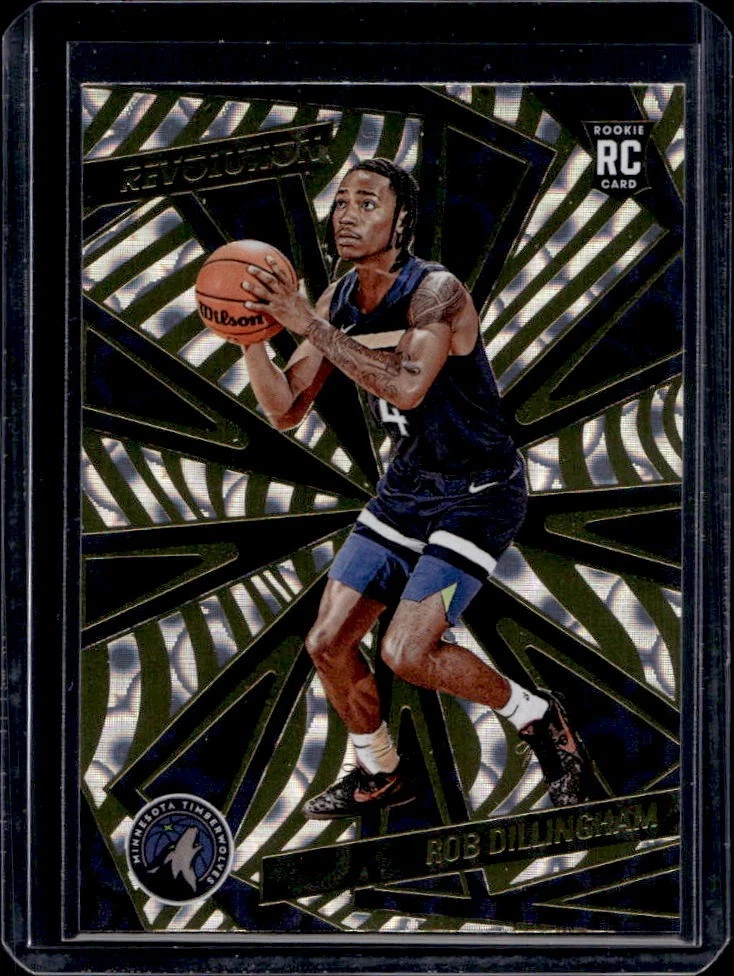 2024-25 Panini Revolution Rob Dillingham RC Groove Rookie #105