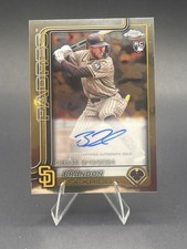 Topps 2025 Chrome Update Rookie Autograph Brandon Lockridge #CRDA-BL Padres
