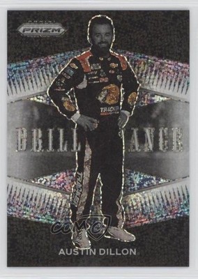 2022 Panini Prizm Brilliance White Sparkle Prizm Austin Dillon #B-13 0n64