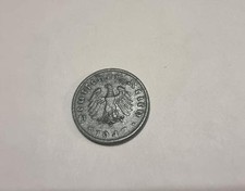 M&uuml;nze 5 Reichspfennig  1947 D - Fehlpr&auml;gung  unterer Teil der letzten Zahl fehlt
