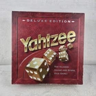 Vintage 1997 Deluxe Yahtzee Board Game Felt Tray Edition Milton Bradley Complete