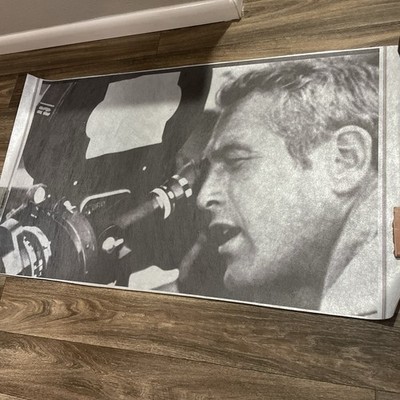 Vintage Paul Newman Movie Photo Original 1971 Studio Proof Hollywood Print Large