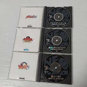 NEO GEO CD Front Loading Japanese Console SNK #000993 with box Import Japan