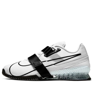 Nike Romaleos 4 Weightlifting Shoes White Black CD3463-101 Mens