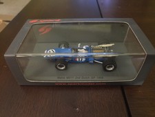 Spark Model 1/43 Jean-Pierre Beltoise 1968 Matra MS11 Dutch GP S4357