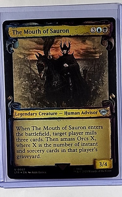 2023 MTG Magic The Gathering LOTR Lord of the Rings Foil The Mouth of Sauron LP