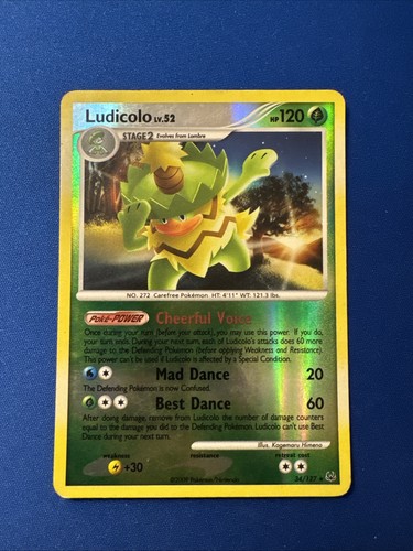Ludicolo 34/127 Platinum Reverse Holo