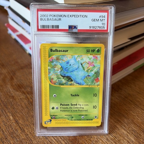 Bulbasaur graded PSA 10 for sale on eBay