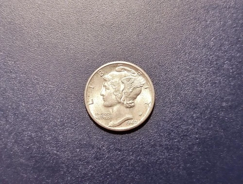 Very Choice BU FSB 1942-D Mercury Dime