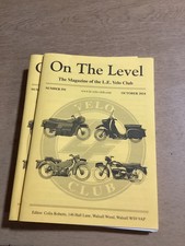 ON THE LEVEL THE MAGAZINE OF THE L.E.VELO CLUB october 2024 number 591