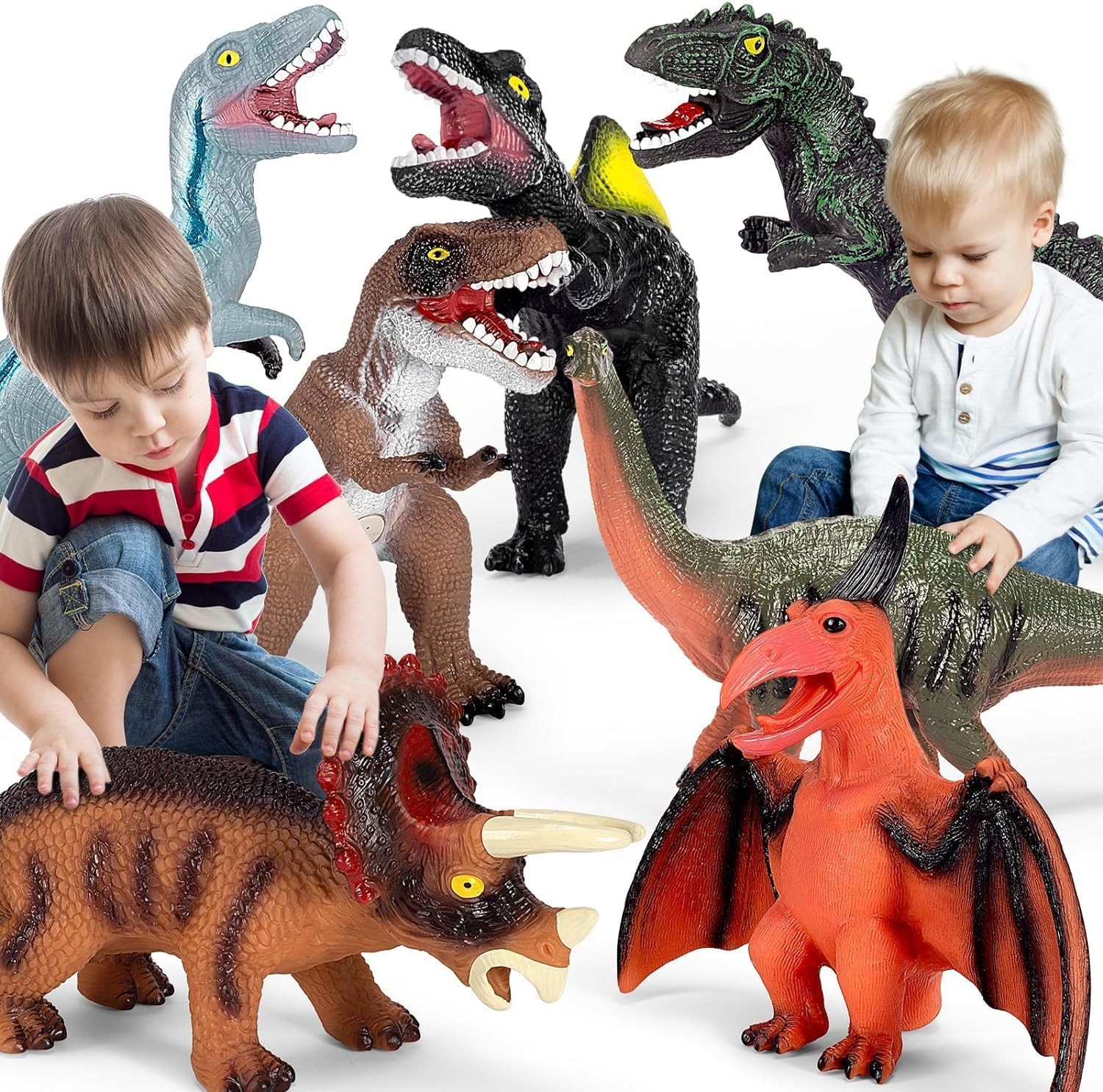 For Kids Big Dinosaur Toys For Boys Realistic Giant