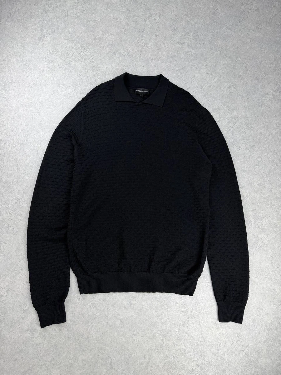 Emporio Armani Black Sweaters for Men for sale | eBay