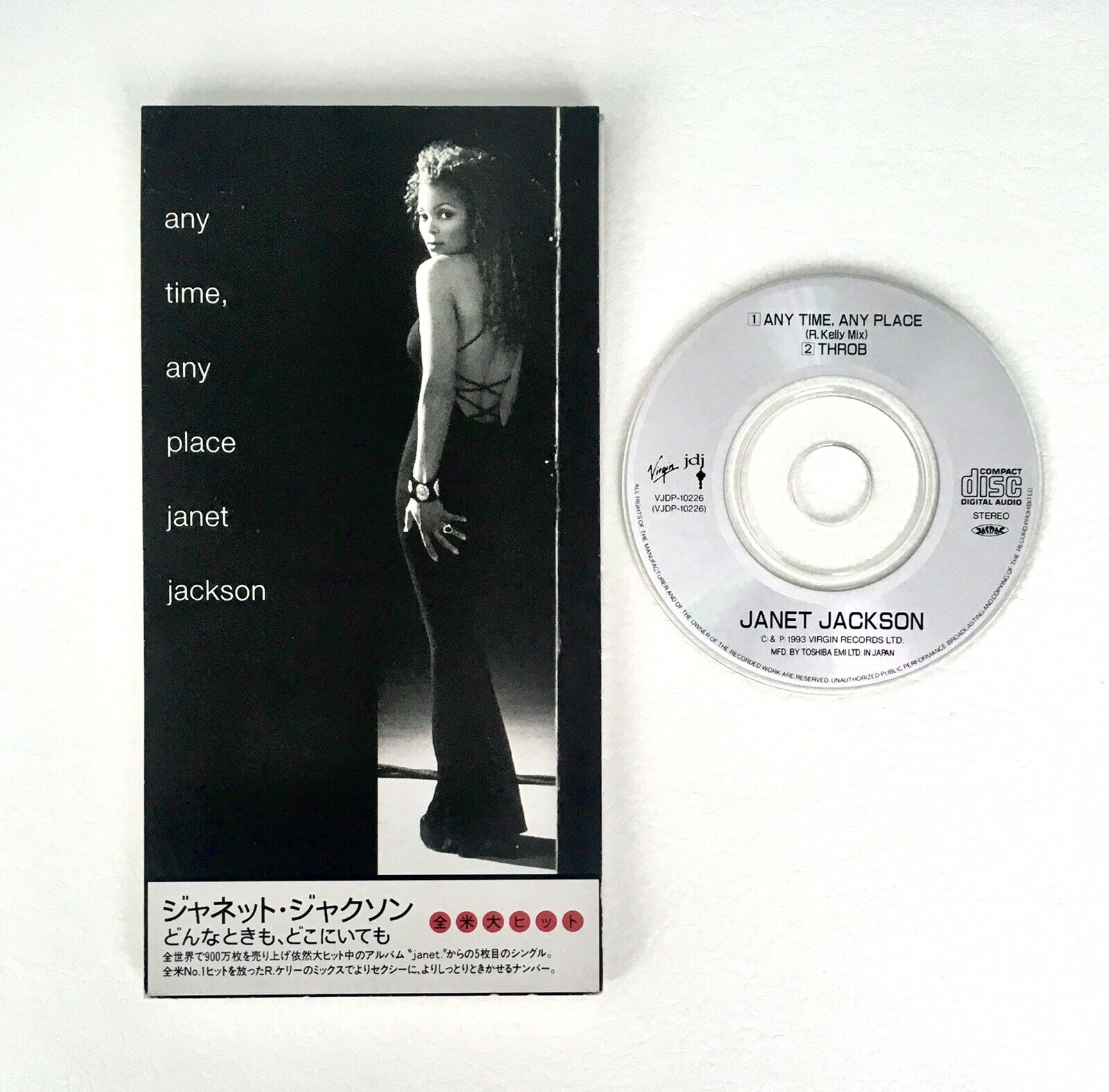 Rare Janet Jackson Japan Mini cd single collection