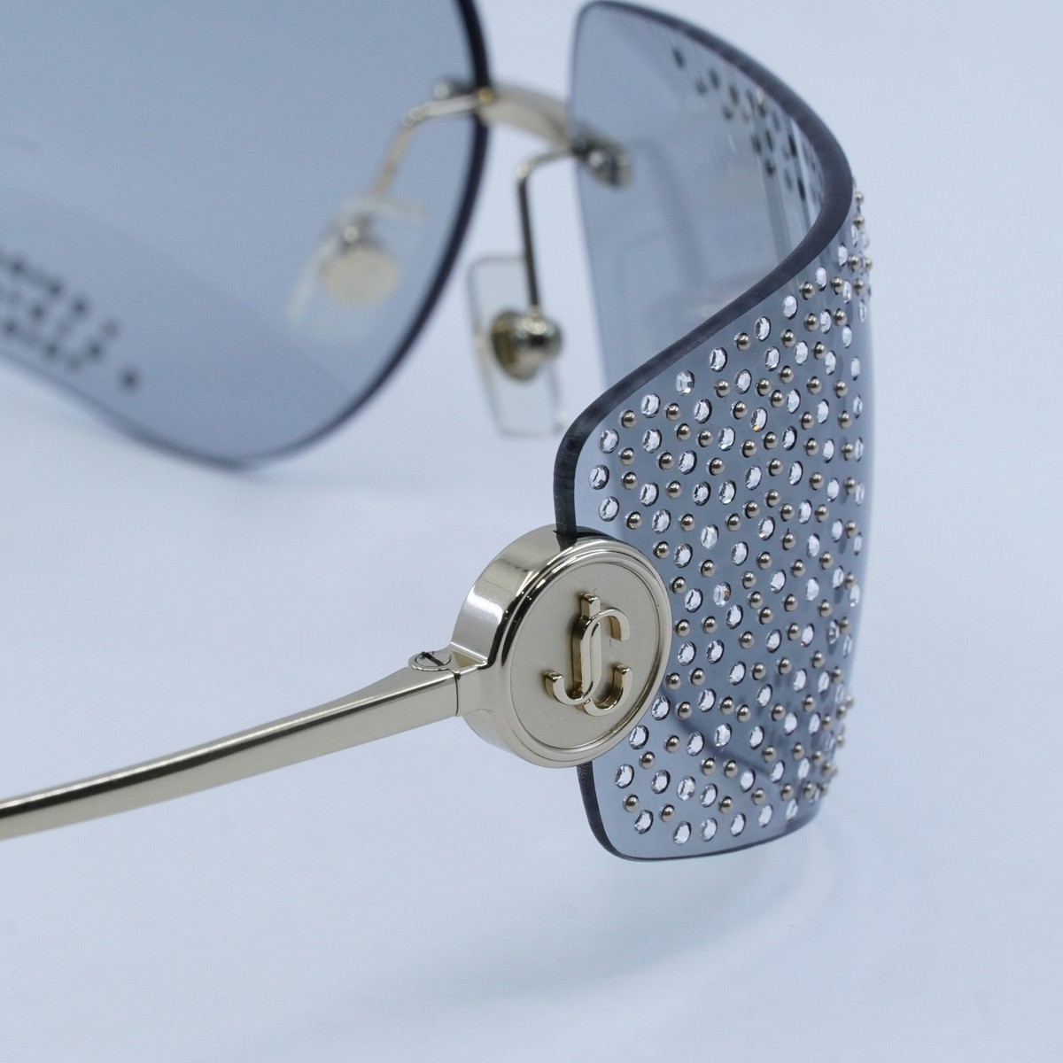 JIMMY CHOO JC4009B 300687 Pale Gold/Light Grey 78-12-110  display picture 3