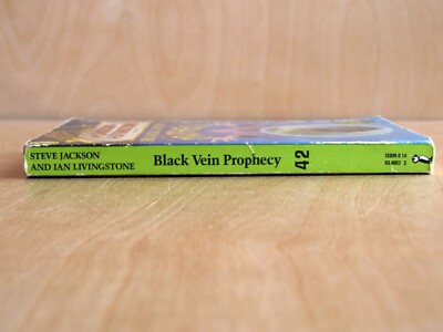 Black Vein Prophecy (Fighting Fantasy 42 Puffin Adventure Gamebook 