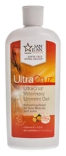 UltraCruz Veterinary Liniment Gel for Horses, 12 oz (H01)