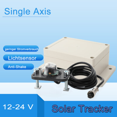 Single Axis Automatic Solar Tracking System Solar Track Controller&Lichtsensoren