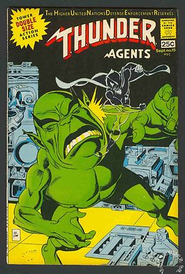 Thunder Agents Nr. 15  Wally Wood  1967 Top!!    US-21
