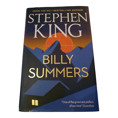 Billy Summers Stephen King Hardback 2021 Great Story Great Condition