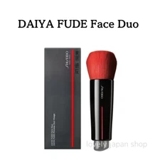 SHISEIDO DAIYA FUDE Face Duo Brush & Gel Blender Makeup Tools Kumano Brush Japan