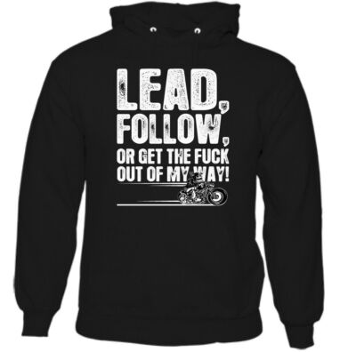 Geh Aus Meinem Weg Herren Biker Hoodie Motorbike Motorrad Bike Chopper
