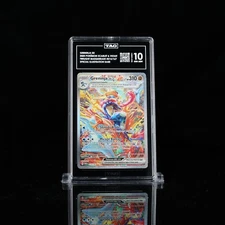 Pokemon Greninja ex Twilight Masquerade Special Illustration Rare #214 TAG 10