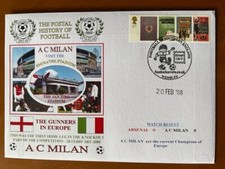 2008 FDC Sachet UEFA Champions League Arsenal-Milan Annulation Wembley