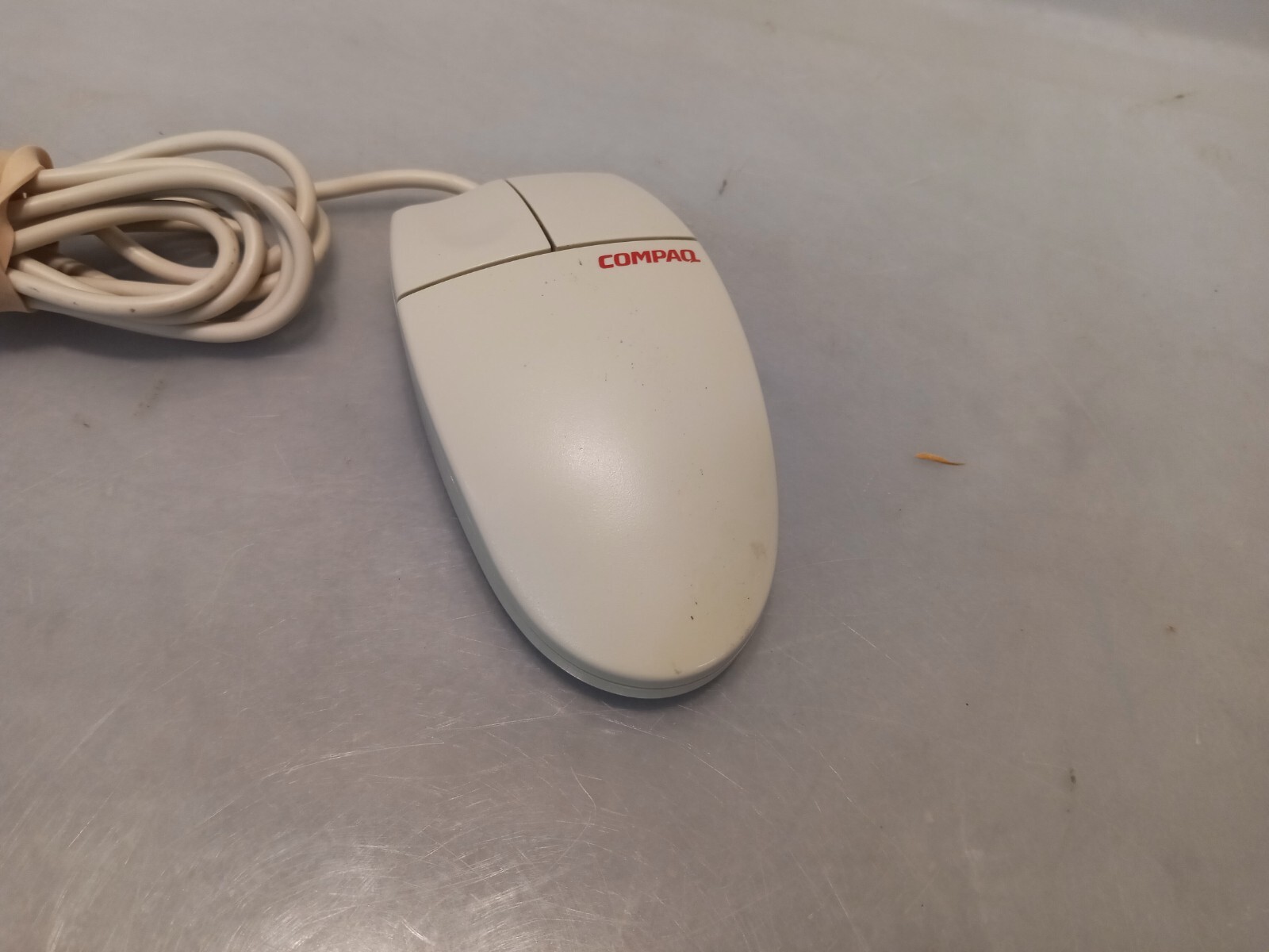 Vintage Compaq Logitech 2-Button Mechanical Ball Mouse PS/2 M-S34 ...
