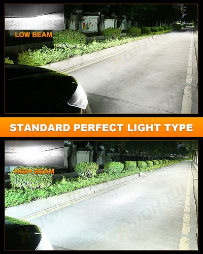 XWQHJW 9005 9006 9145 Combo LED Headlight Bulbs For Jeep Grand Cherokee - Foto 9 di 11