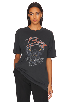 AP STUDIO ANINE BING ブラック Tシャツ ANINE BING Ashton Tee Concert - Washed Black