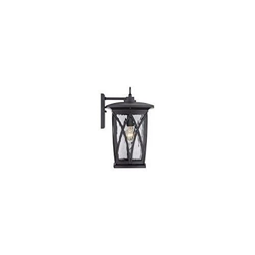 Quoizel GVR8410K 1-Light Grover Outdoor Lantern in Mystic Black - Picture 7 of 7
