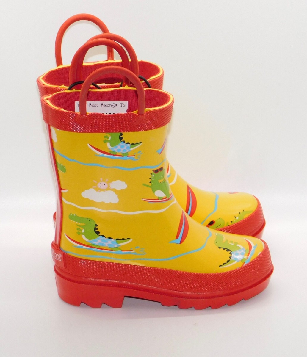 New NWT Lily & Dan Toddler Boys Size 5/6 Waterproof Rain