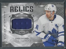2019-20 Upper Deck Black Diamond #DM-JT John Tavares Diamond Mine Relics